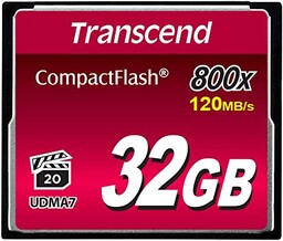 Transcend CF800 32GB CF card MLC NAND flash,