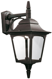 Elstead Lighting Kinkiet ogrodowy Chapel CP2-BLACK Elstead klasyczny