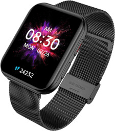Smartwatch GARETT GRC MAXX Czarny stalowy