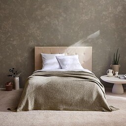 Złoty polar Biella Koc z wełny jagnięcej Rysunek