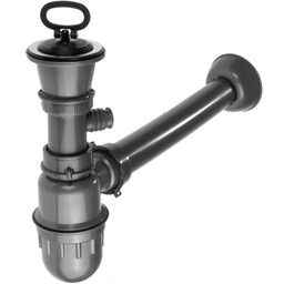 DEANTE Syfon do zlewozmywaków ZXY 9969 Stalowy