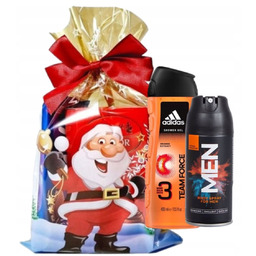 Adidas TEAM FORCE zestaw prezentowy dla mężczyzn żel
