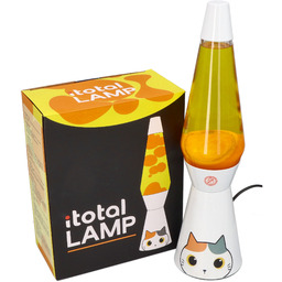 Lampa lawowa magma Lava Lawa lampka XL2806 Biała