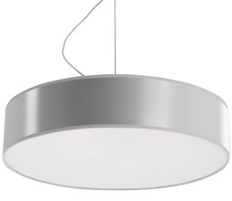 Lampa Wisząca ARENA 45 Szara - Sollux