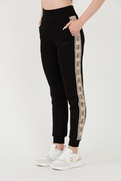 GUESS Czarne dresowe spodnie Britney Jogger