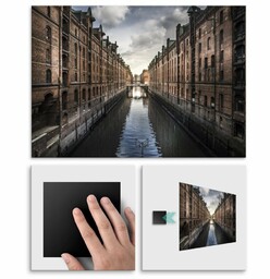 Plakat metalowy Speicherstadt M