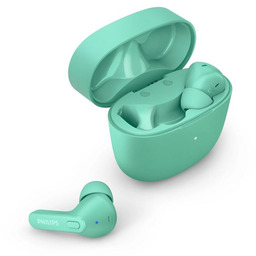 Słuchawki bezprzewodowe PHILIPS true wireless TAT2206, Zielony