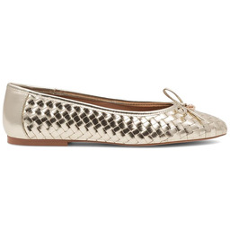 Baleriny Nine West 123AL1260 Złoty