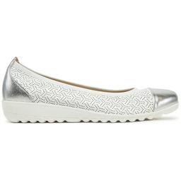 Baleriny Caprice 9-22103-42 Biały