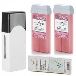 Depilacja zestaw 2x wosk elastyczny ItalWax FLEX ROSE