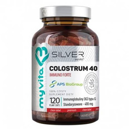 MyVita SILVER Colostrum 40 Immuno Forte, 120 kaps.