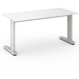Biurko PRIMO FLEXIBLE, 160x80 cm, biały