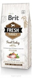 Indyk BRIT Fresh Adult Fit&Slim Turkey with Pea,