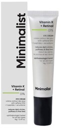 Minimalist Vitamin K + Retinal 01% Eye Cream