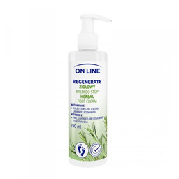On Line Ziołowy Krem do stóp Regenerate 190ml