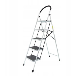 Drabina Stalowa 5-STOPNIOWA Domowa