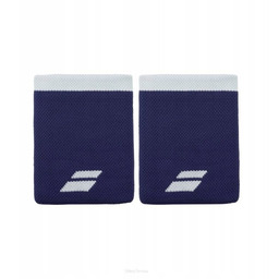 Frotki tenisowe Babolat Logo Jumbo Wristband granatowe