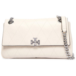 Torebka Tory Burch Charlie Quilted 185829 Kremowy