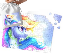 Puzzle - Kucyki Pony Wzory Z Bajek