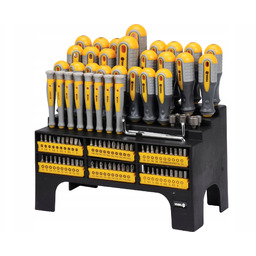 Zestaw Wkrętaków 100 El Uniwersalne Crv 6150 Płaski