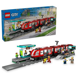 LEGO City 60423 Tramwaj miejski ze stacją