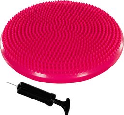 RÓŻOWY DYSK SENSORYCZNY PODUSZKA 33 CM DO ĆWICZEŃ