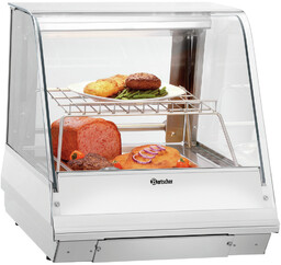 Bartscher Nablatowa witryna grzewcza 80 L, 2-poziomowa, 0,80