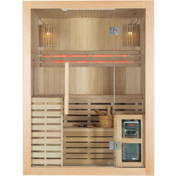 Sauna fińska Nordum Solea R 3-osobowa naturalna