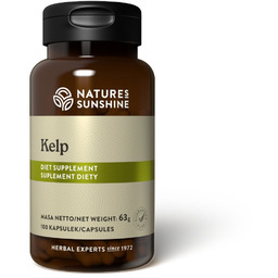 Suplement diety, Kelp - Nature''s Sunshine 100 Tabletek