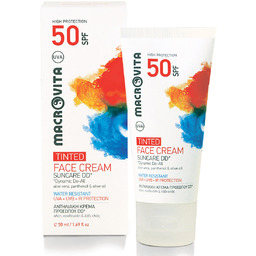 MACROVITA KREM DD* DO OPALANIA TWARZY SPF50 (lekko