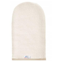 Bocioland Rękawica Myjka frotte beżowa, 1 szt.