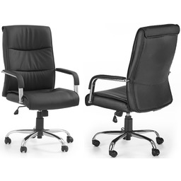 Fotel obrotowy do biurka czarny Hamilton do 150