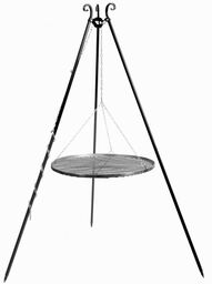 Grill na trójnogu 180 cm, TRIVO, ruszt stal
