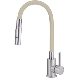 DEANTE BOC 5740 Luno stal-beżowa bateria zlewozmywakowa