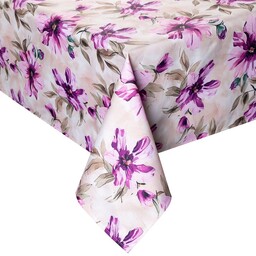 Eurofirany Obrus Garden 29E 150 cm okrągły kremowy