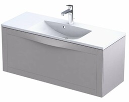 Oristo Skagen szafka z umywalką wisząca 119x50x45 piaskowy