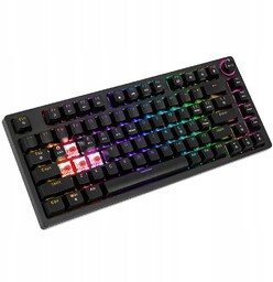 Klawiatura mechaniczna bezprzewodowa Savio Phenix Gateron Red Pro