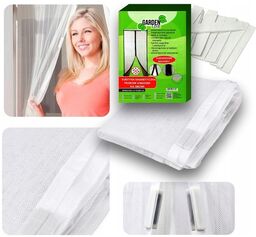 Moskitiera na drzwi balkonowe 80/90/100x210/220 magnetyczna drzwiowa mocna!