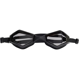 adidas Uniseks Ripstream Soft Swim Goggles, Black/Silver Metallic,
