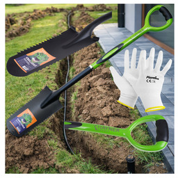 Szpadel Łopata Drenarski Dołownik Drenaż Sadzenie Wąski Solidny