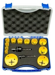 KARNASCH Zestaw otwornic i uchwytów z wiertłami uniwersalny