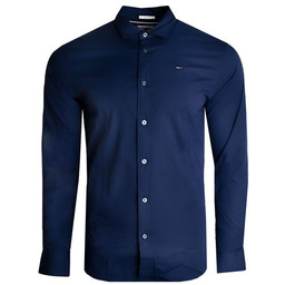Tommy Hilfiger, Koszula męska, granatowa, rozmiar XL