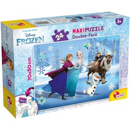 LISCIANI Puzzle MaxiFloor Disney Kraina Lodu 304-74075 (24
