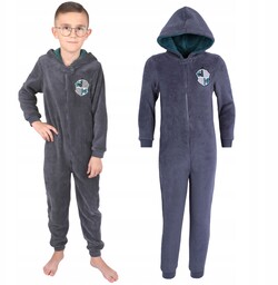 Jednoczęściowa piżama Slytherin z kapturem Harry Potter 134cm