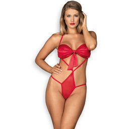 Giftella body czerwone L/XL