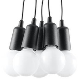 Sollux Industrialna LAMPA wisząca SL.0574 przewody OPRAWKA zwis