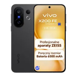 vivo X200 FE 12/512GB 6,31" 120Hz Czarny Smartfon