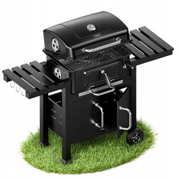 Ogrodowy Grill Węglowy Ember CH2 Szafka Składane Półki