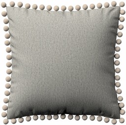 Poszewka Wera na poduszkę, szary, 45 x 45