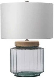 Lampa stołowa Luga szkło LUGA-TL-NATURAL - Elstead